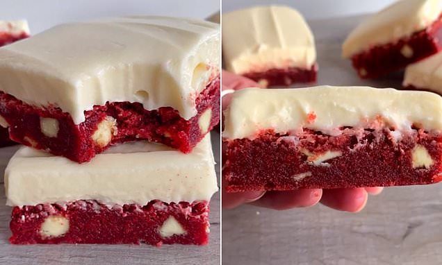 You are currently viewing Baking Queen Wows The Internet With Simple Recipe For Red Velvet Brownies